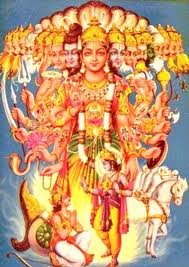 Indischer Gott Brahman