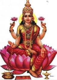 Indische Gottheit Lakshmi