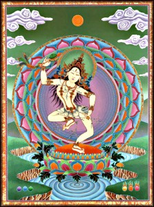 Indische Göttin Dakini