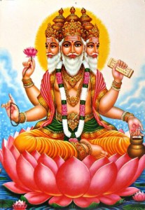 Indischer Gott - Brahma