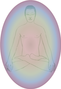 Mondmeditation Aura